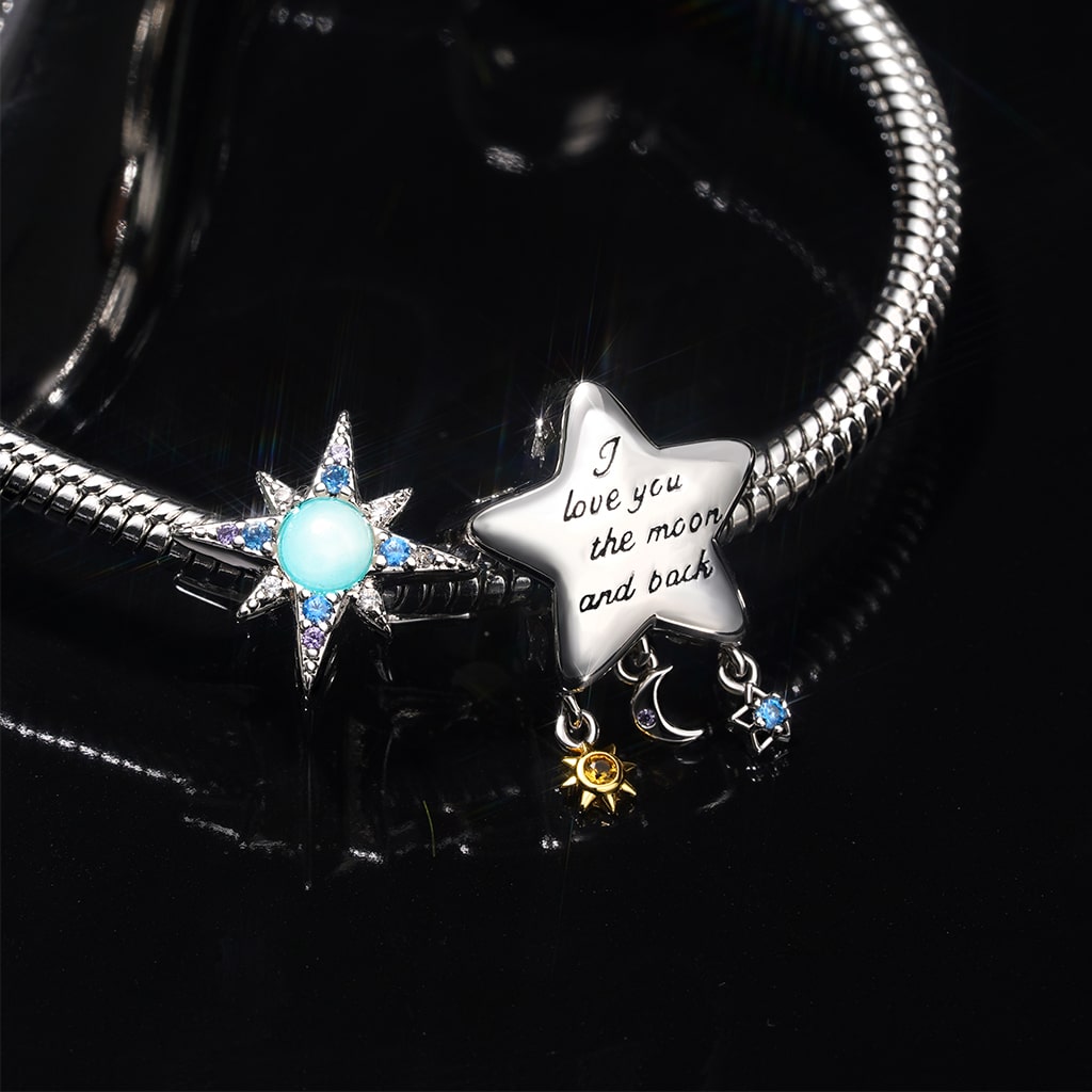 Gnoce Sparkling Glow-in-the-Dark Star Charm_4