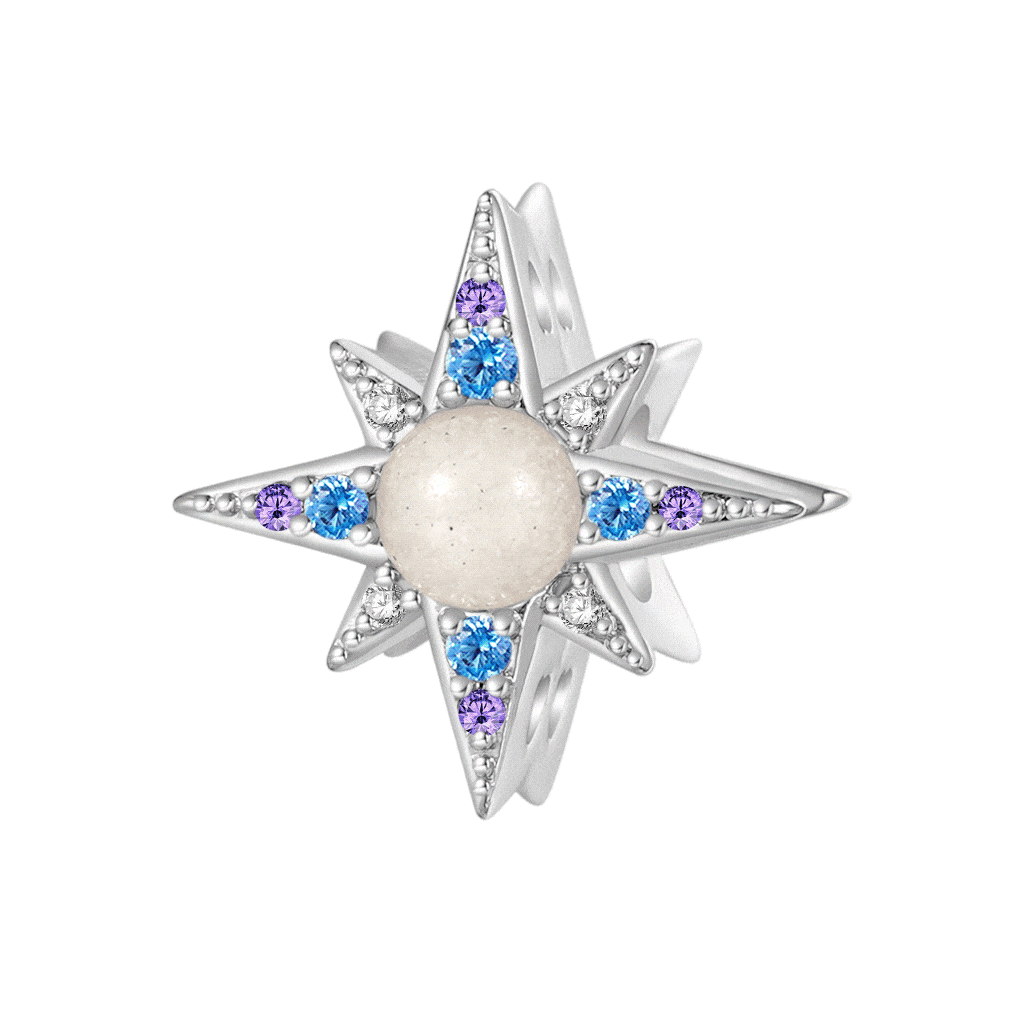 Gnoce Sparkling Glow-in-the-Dark Star Charm_1