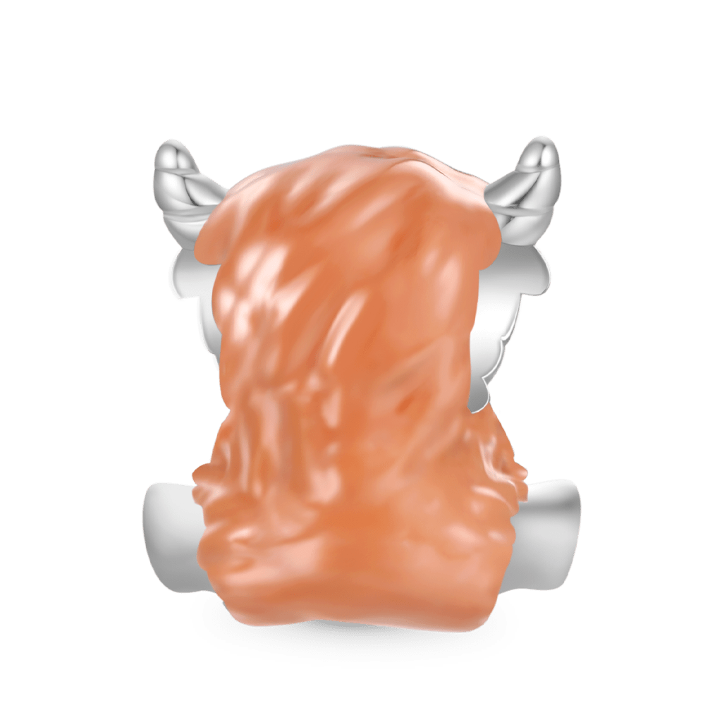 Gnoce Rufous Scottish Highland Cow Charm_2