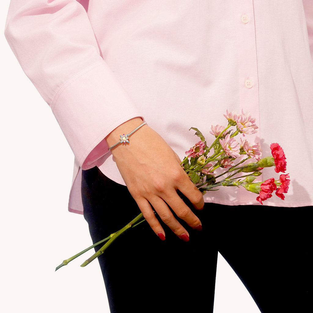 Gnoce Colorful Eight-pointed Star Charm_4