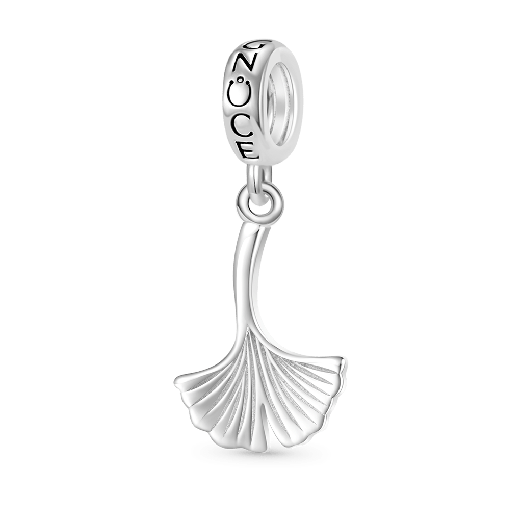 Gnoce Ginkgo Leaf Pendant Dangle Charm_1