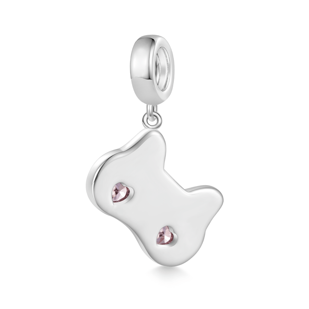 Gnoce Cat Eye Mask Pendant Dangle Charm_2