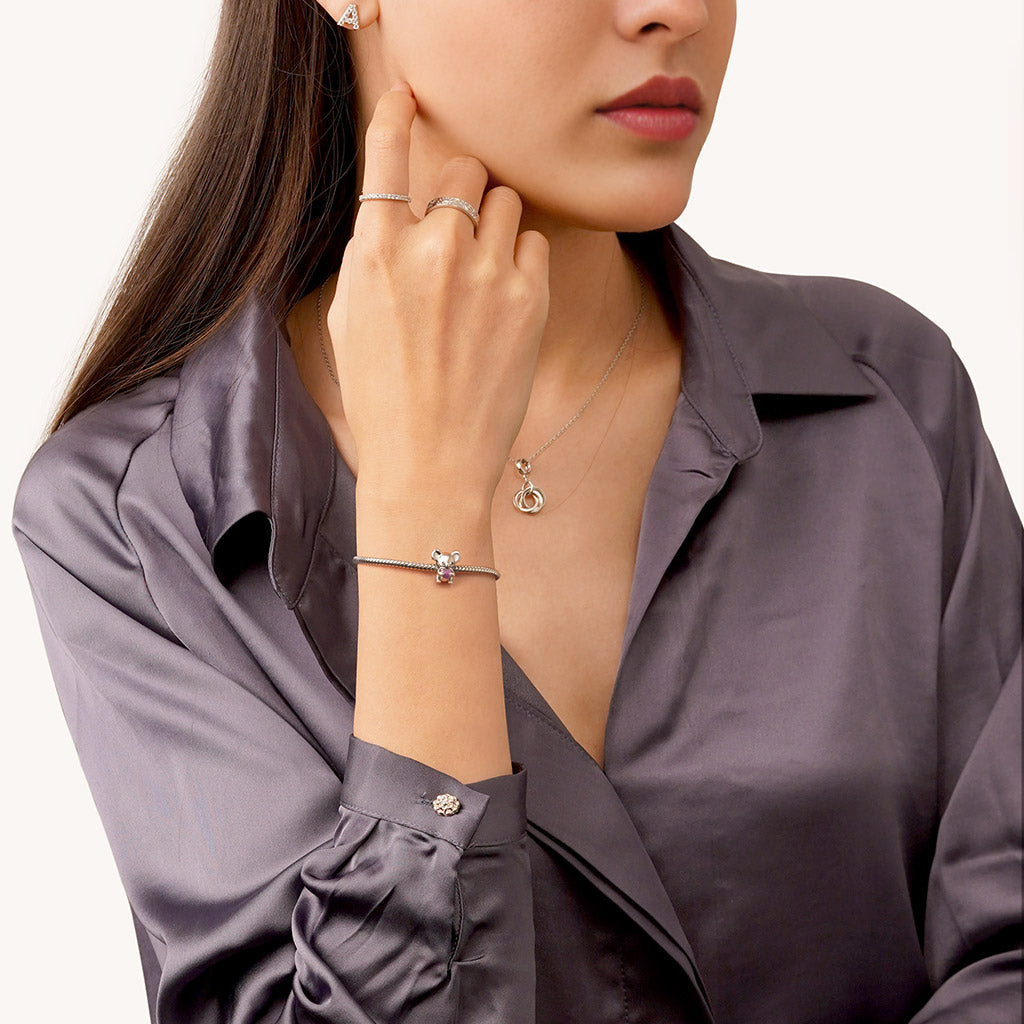 Gnoce Koala Embraces Heart Charm_4