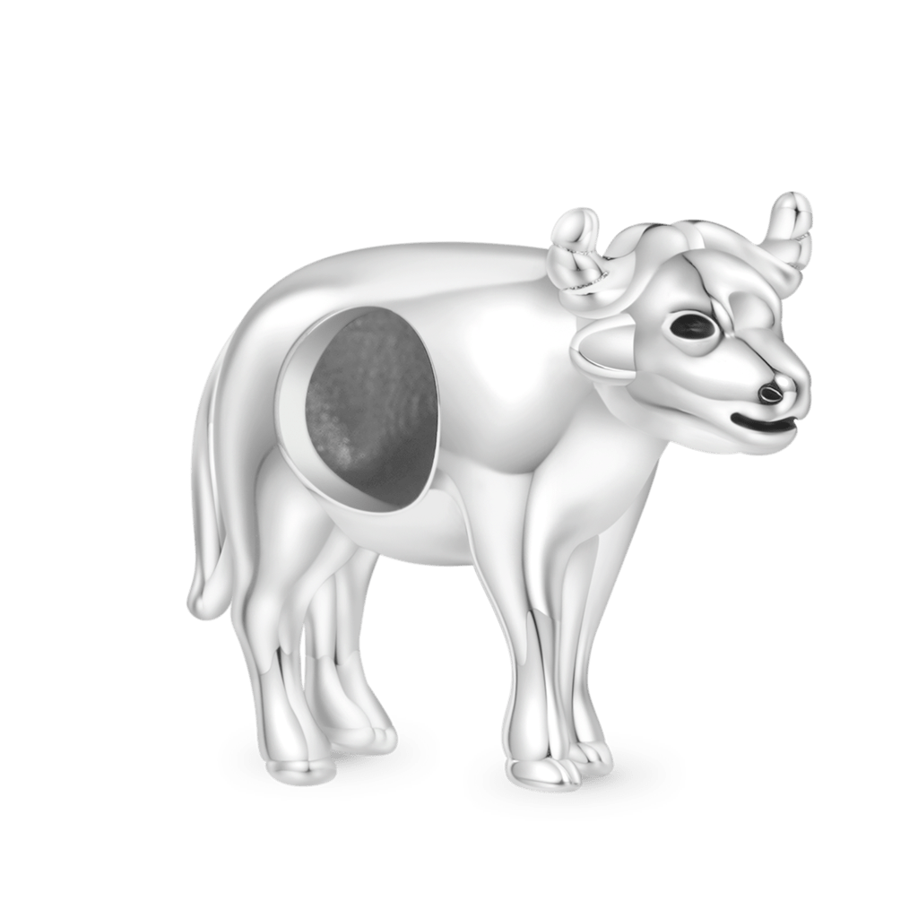 Gnoce African Animals Buffalo Charm_2