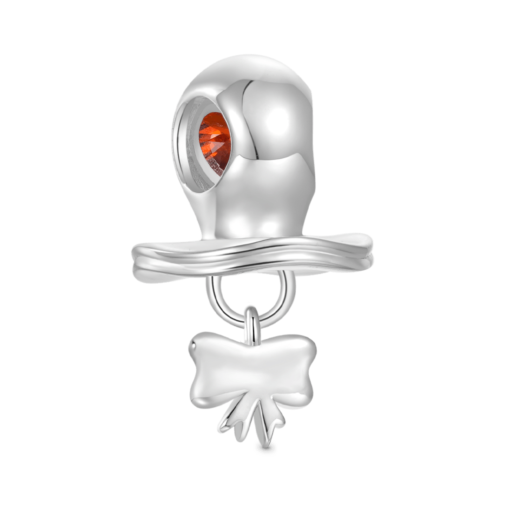 Gnoce Engravable Birthstone Baby Pacifier Charm_3