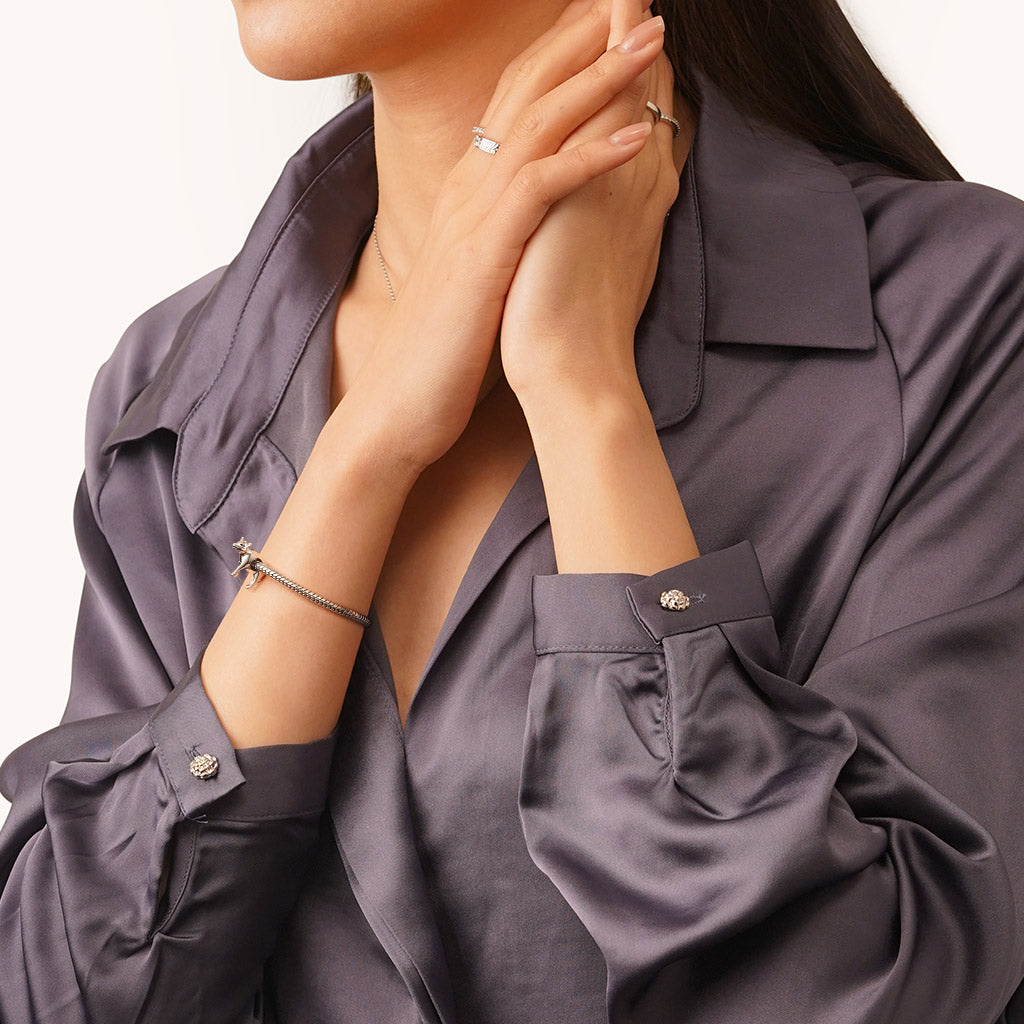 Gnoce African Animals Buffalo Charm_4