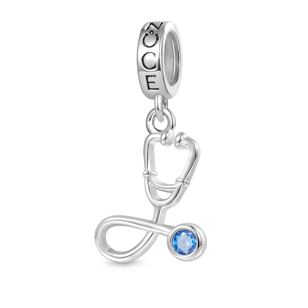Gnoce Stethoscope Pendant Dangle Charm_1