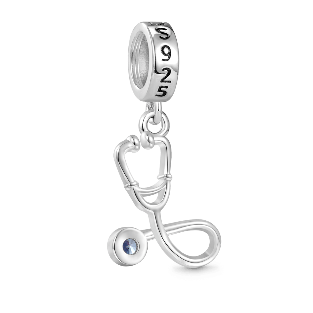 Gnoce Stethoscope Pendant Dangle Charm_2