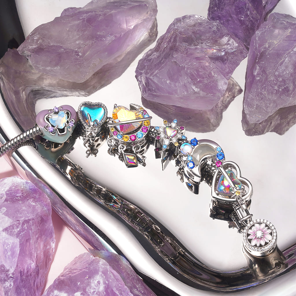 Gnoce Bunny Bow Heart Charm_3