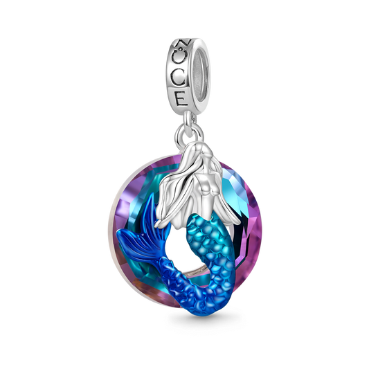 Gnoce Ring of Angels Mermaid Pendant Dangle Charm_1