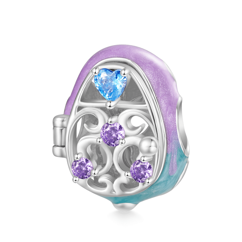 Gnoce Openable Easter Egg Bunny Charm_3