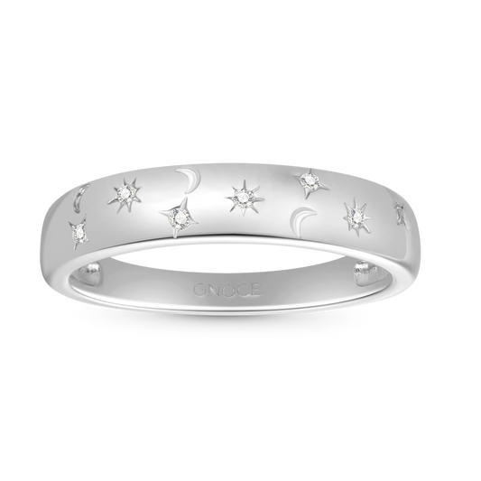Gnoce Shine Star Band Ring_1