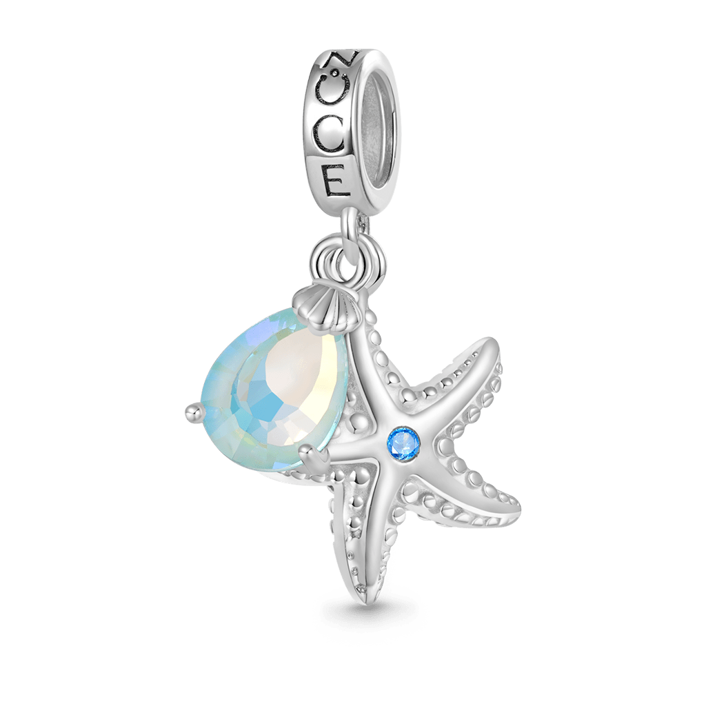 Gnoce Ocean Starfish Pendant Dangle Charm_1