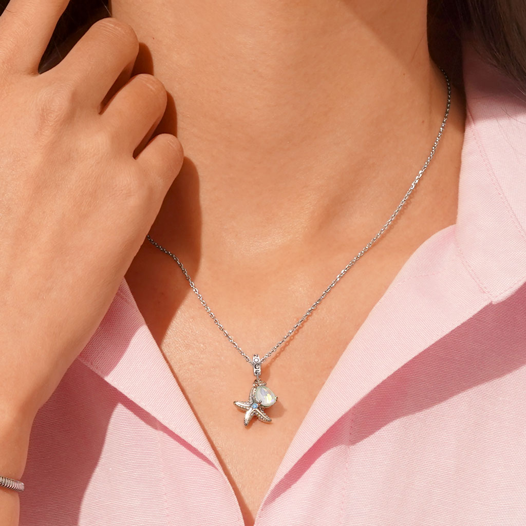 Gnoce Ocean Starfish Pendant Dangle Charm_5