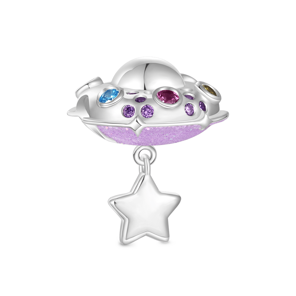 Gnoce Glow-in-the-Dark Aerospace UFO Charm_3