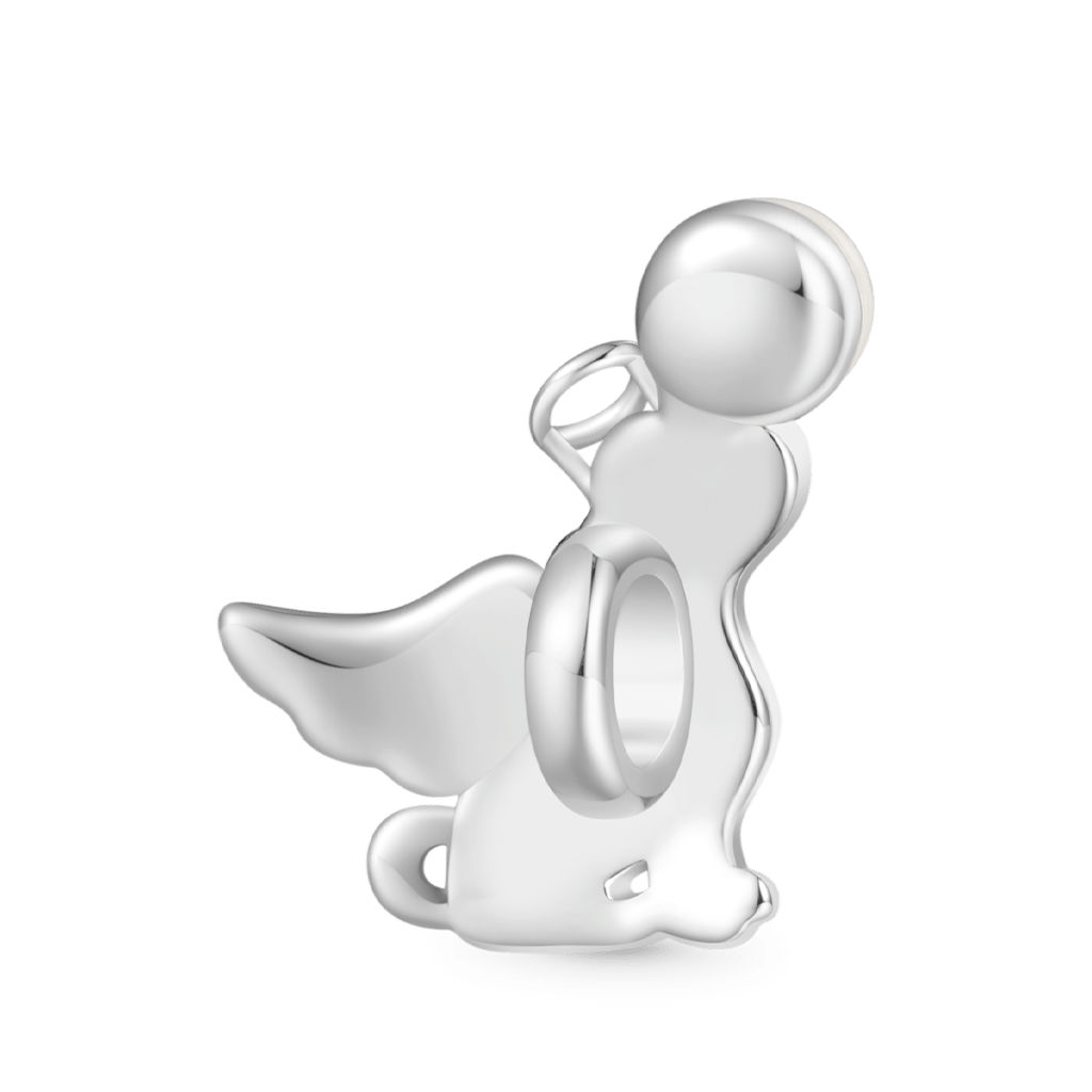 Gnoce Engravable Angel Puppy Glow-in-the-Dark Charm_3