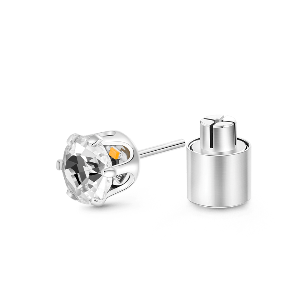 Gnoce White Party Light-up LED Stud Earring_3