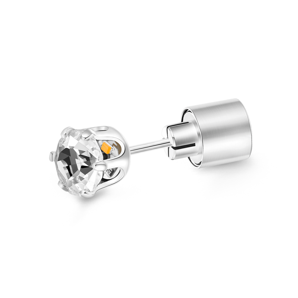 Gnoce White Party Light-up LED Stud Earring_2