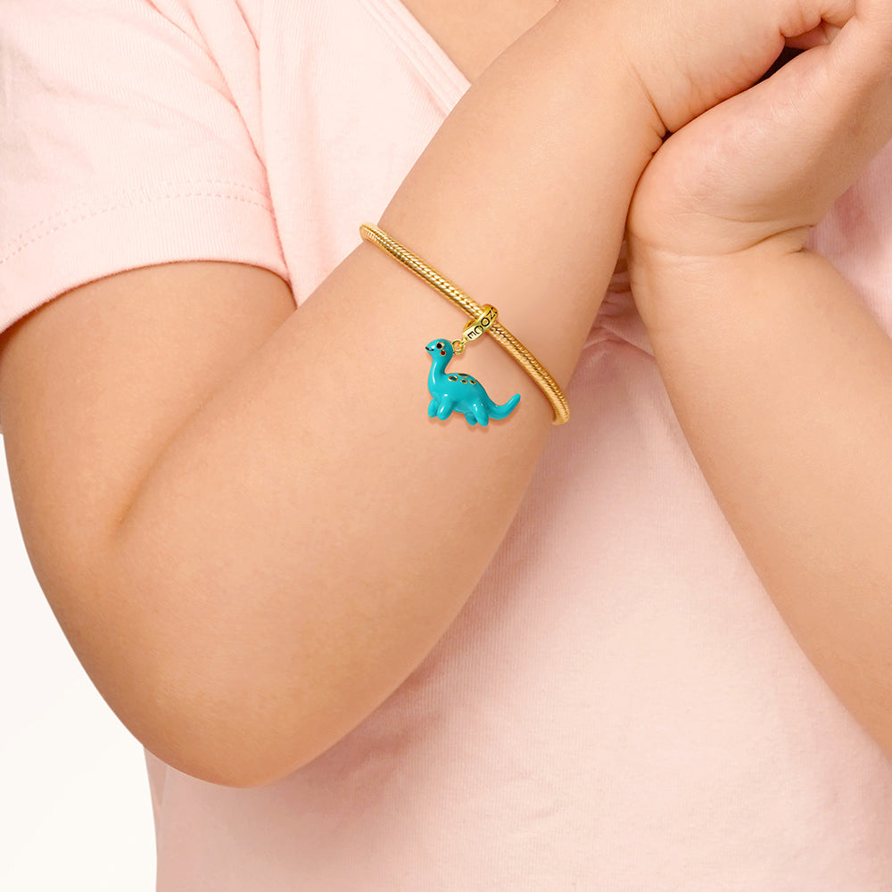 Plesiosaurus Pendant Dangle Charm Sterling Silver 18k Gold Plated_4