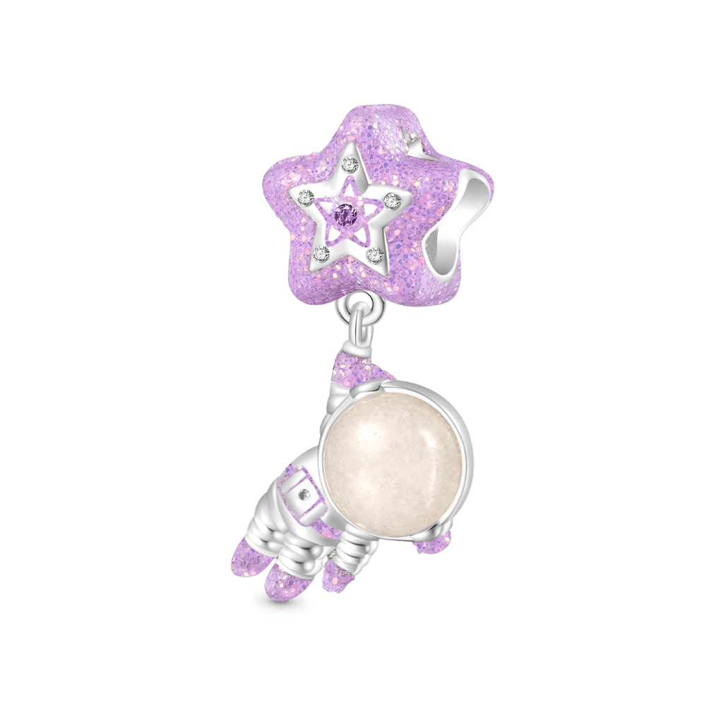 Gnoce Glow-in-the-Dark Astronaut Star Charm_2