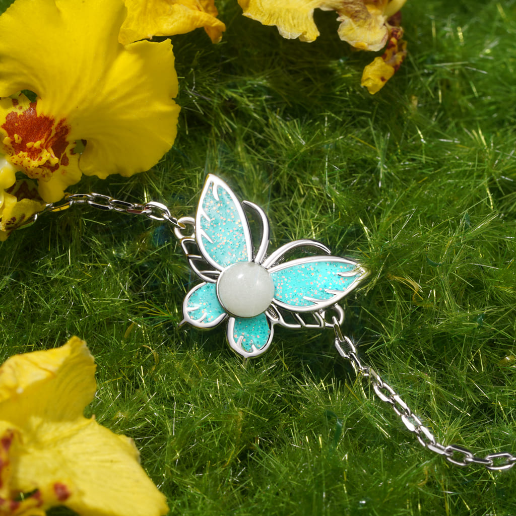 Gnoce Adjustable Glow-in-the-Dark Butterfly Bracelet_3