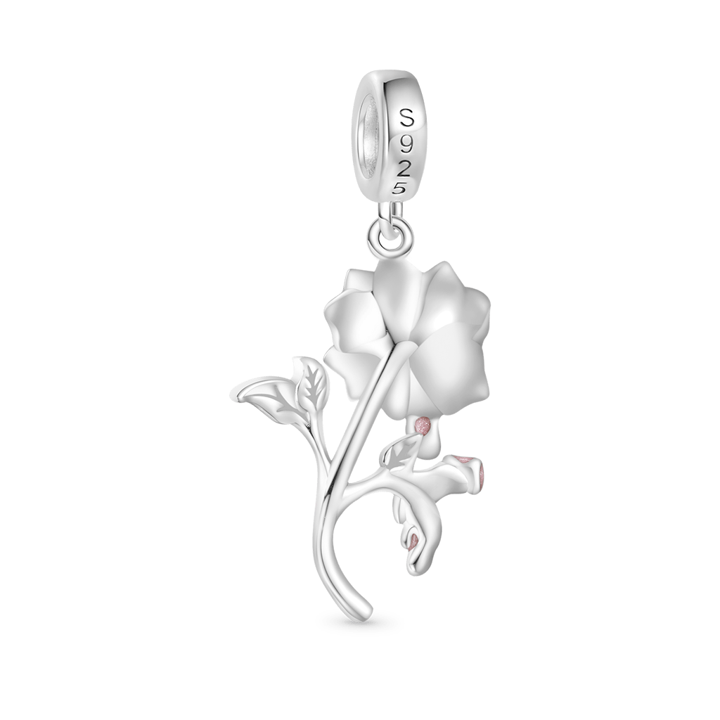 Gnoce Gradient Rose Pendant Dangle Charm_2