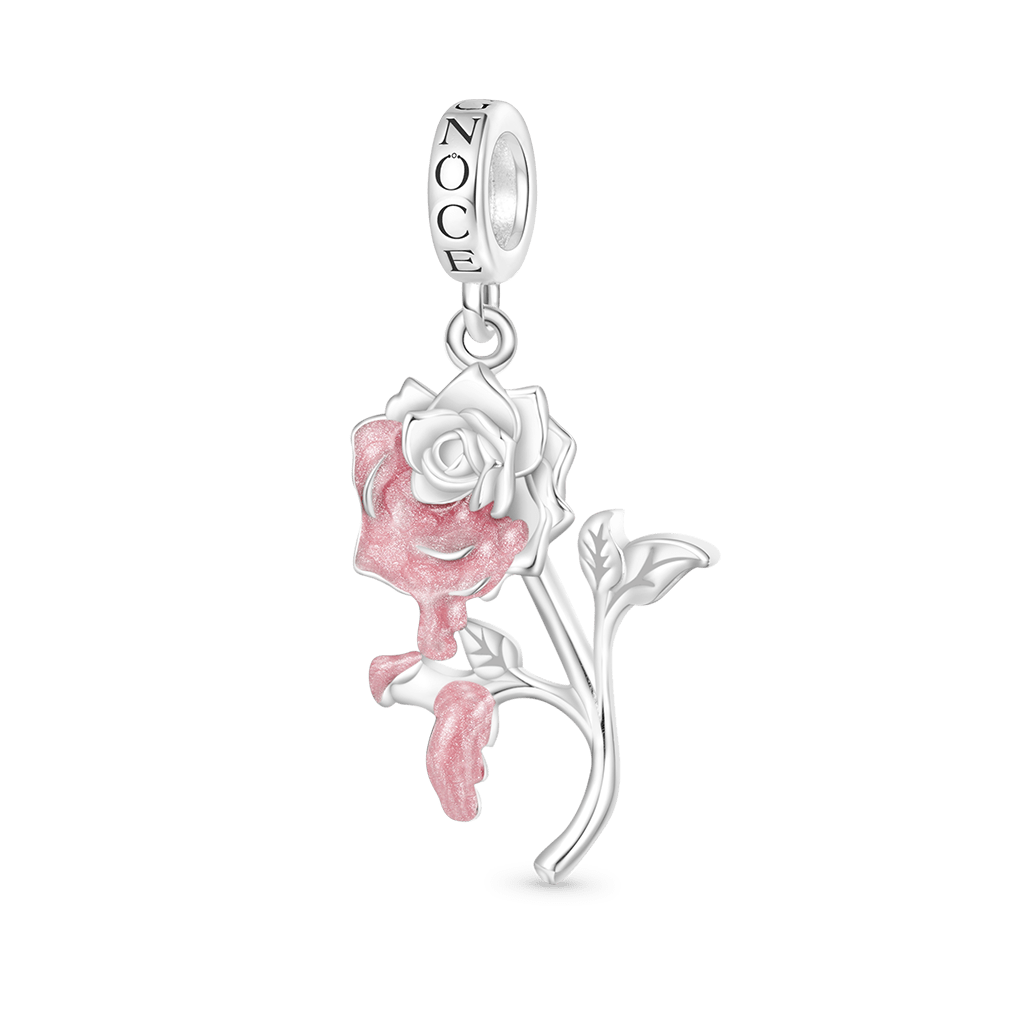 Gnoce Gradient Rose Pendant Dangle Charm_1