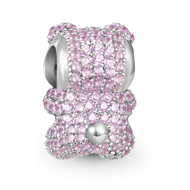 Gnoce Pink Gummy Bear Charm_2