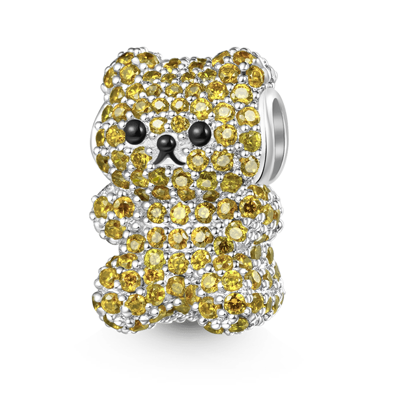 Gnoce Yellow Gummy Bear Charm_1