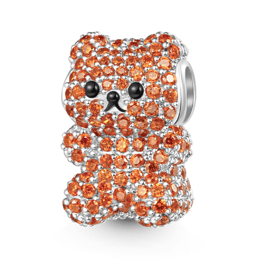 Gnoce Orange Gummy Bear Charm_1