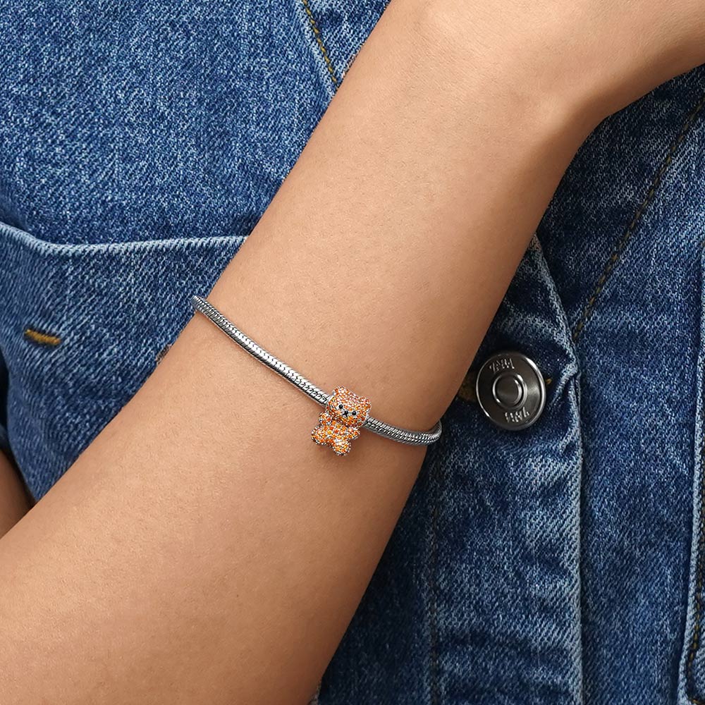 Gnoce Orange Gummy Bear Charm_5