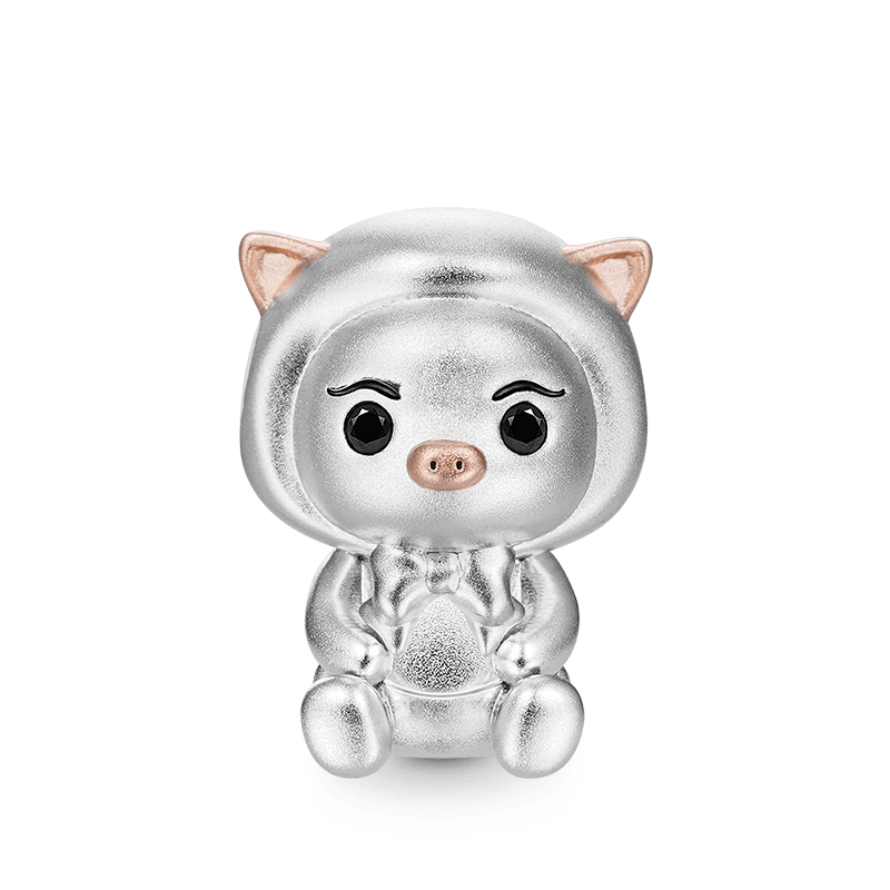 Gnoce Chubby Pig Animal Charm_1