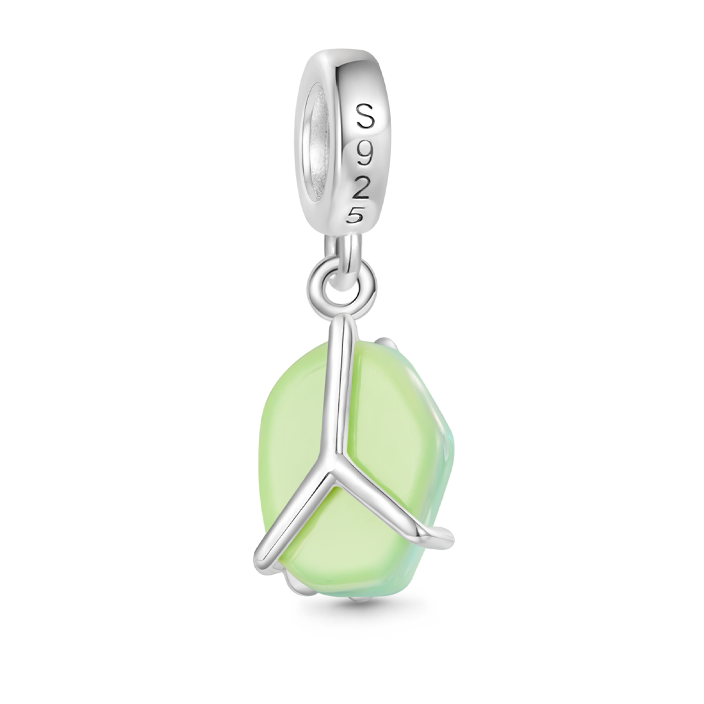 Gnoce Green Four-leaf Clover Pendant Dangle Charm_2