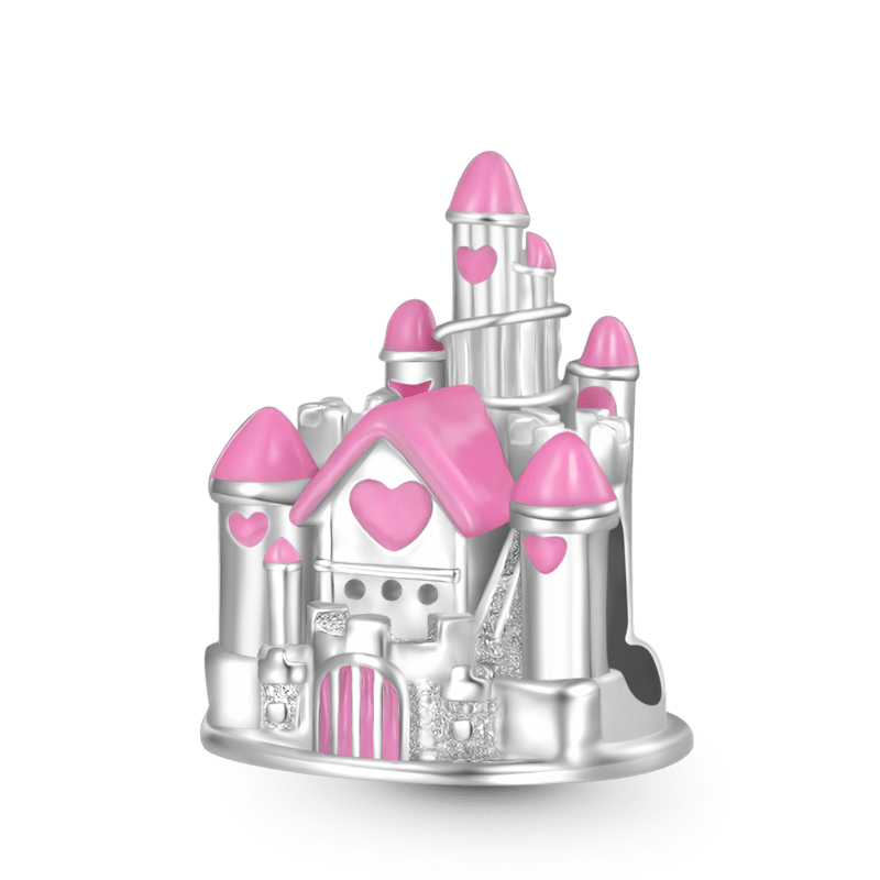 Gnoce Pink Fantasy Castle Happy Family Charm_1