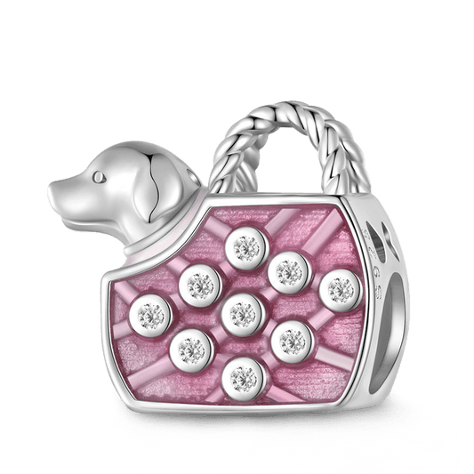 Gnoce Pink Pet Dog Bag Charm_1