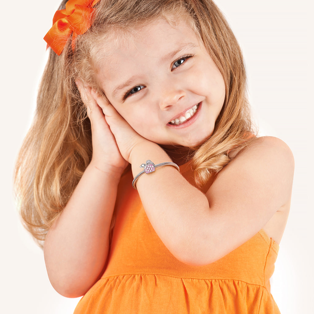 Gnoce Pink Pet Dog Bag Charm_4