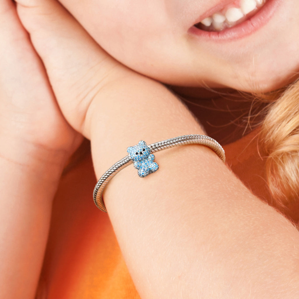 Gnoce Blue Gummy Bear Charm_5