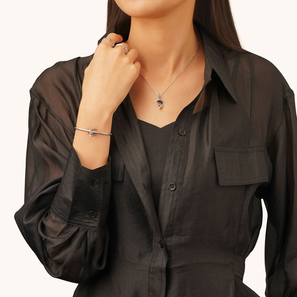 Gnoce The Wonderful Wizard of Oz Cowardly Lion Charm_4