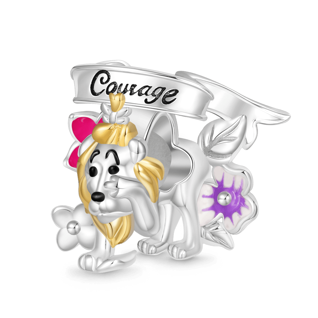Gnoce The Wonderful Wizard of Oz Cowardly Lion Charm_1