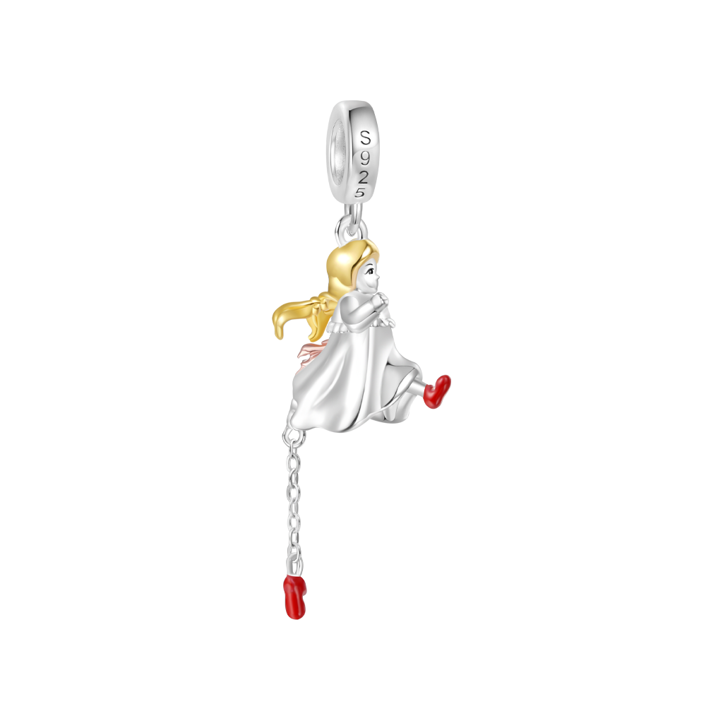 Gnoce The Wonderful Wizard of Oz Running Dorothy Pendant Dangle Charm_2