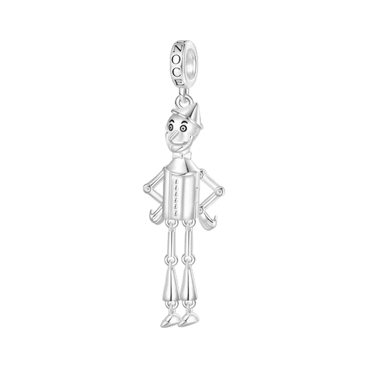 Gnoce The Wonderful Wizard of Oz Openable Heart Tin Woodman Pendant Dangle Charm_1