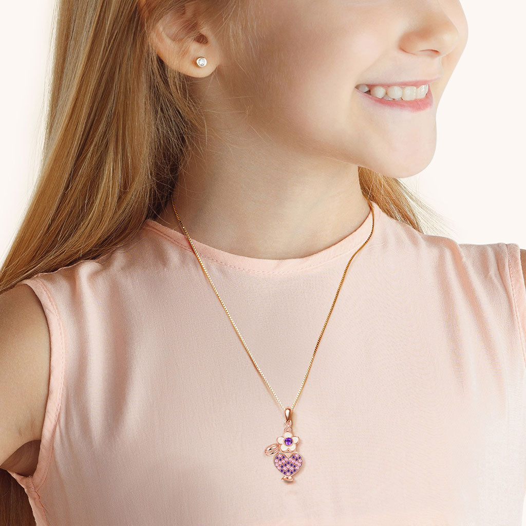 Gnoce Exquisite Perfume Heart Bottle Necklace_4