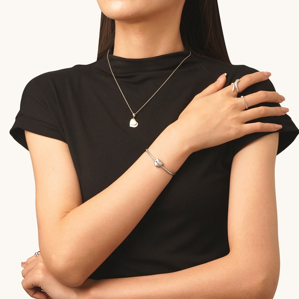 Gnoce "You're My Favorite Asshole" Heart Engravable Charm_5