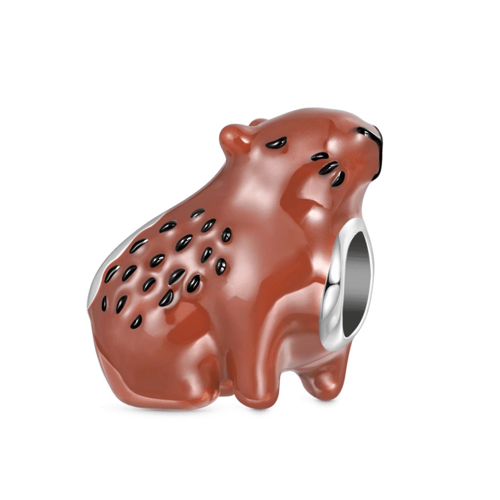 Gnoce Kawaii Brown Capybara Charm_2