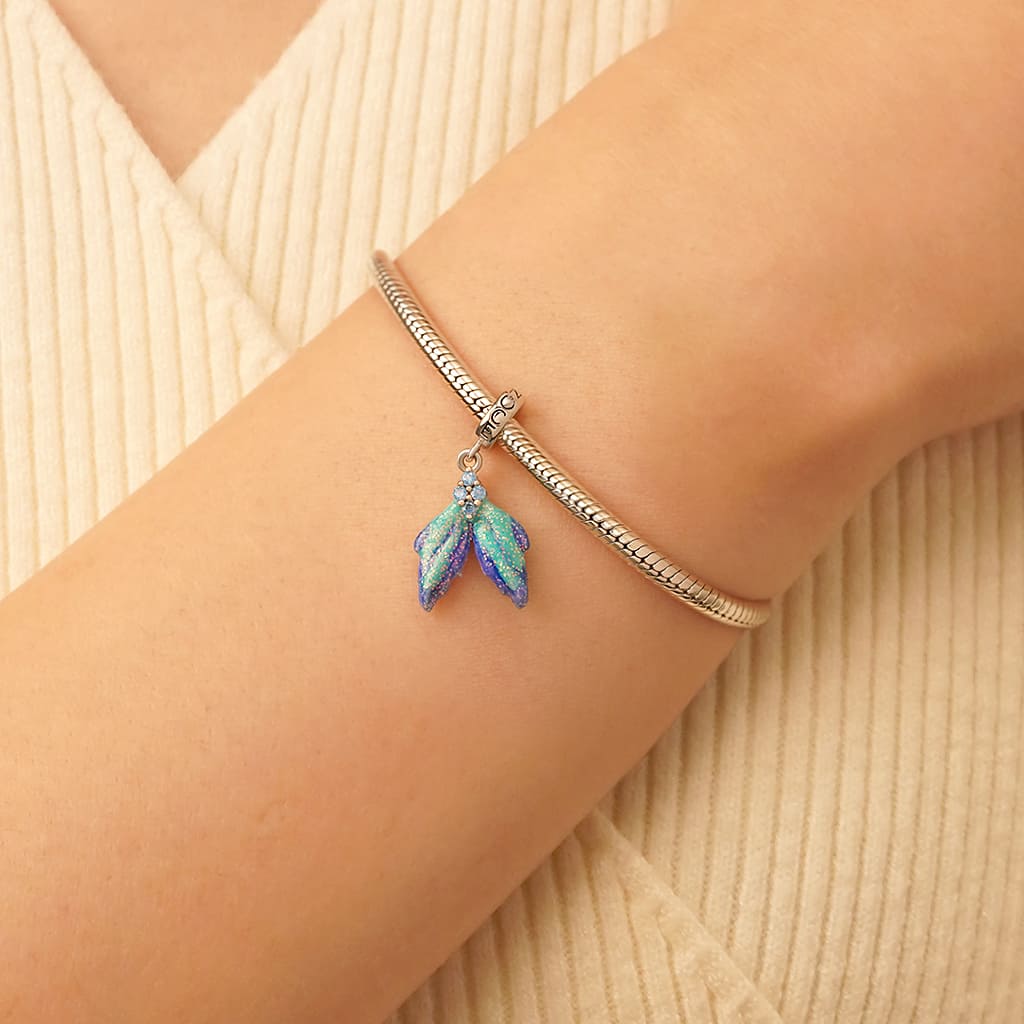 Gnoce Ocean Mermaid Tail Pendant Dangle Charm_6