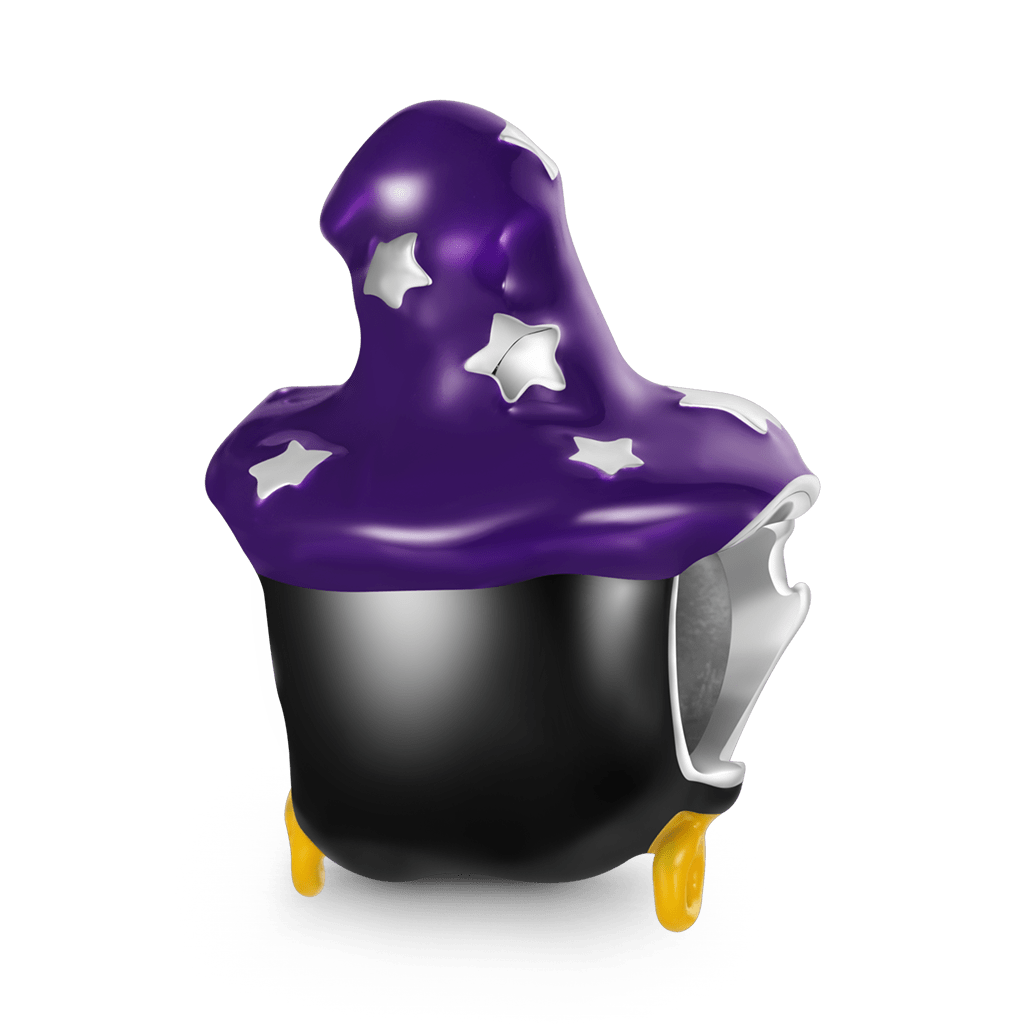 Gnoce Purple Witch Hat Betty Boop Charm_2
