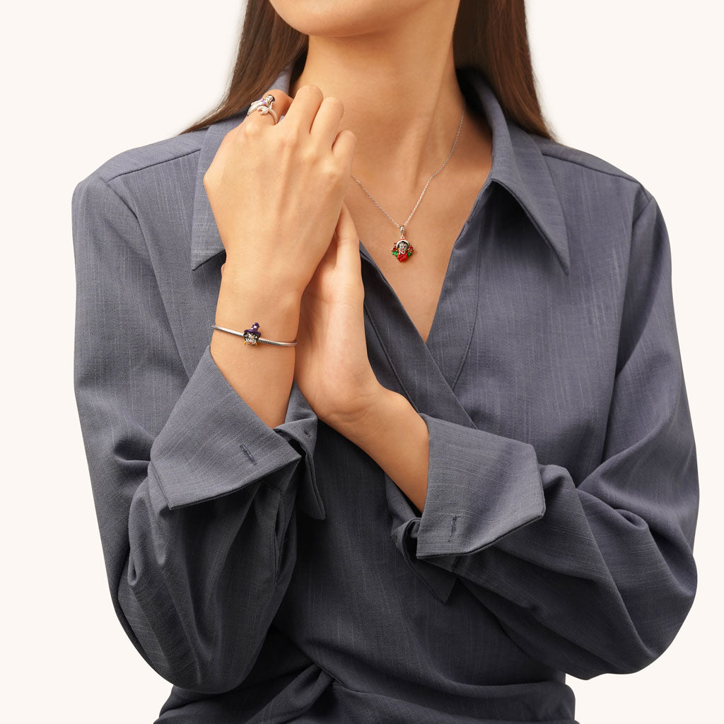 Gnoce Purple Witch Hat Betty Boop Charm_4