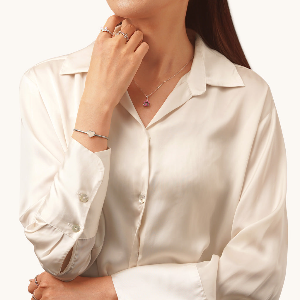 Gnoce Engravable Letter Glow-in-the-dark Heart Charm_5