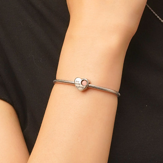 Gnoce "love makes a family" Heart Glow-in-the-Dark Charm_6