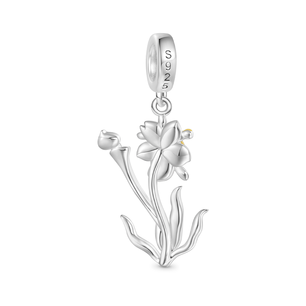 Gnoce Temple of Flora Tropical Pitcher Plant Pendant Dangle Charm_2